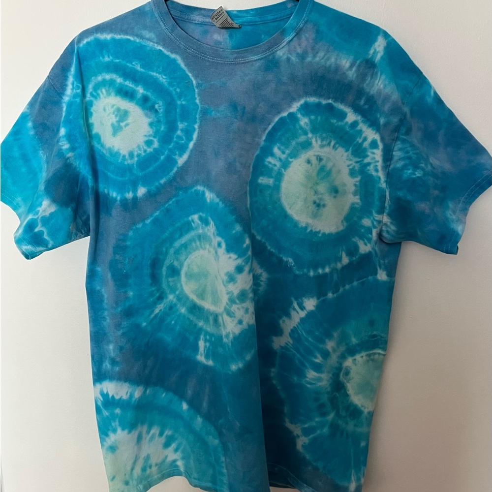 Blue Tie-Dye Kids Shirt